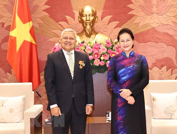 Enaltecen aportes de embajadores extranjeros al progreso de Vietnam ảnh 3 Enaltecen aportes de embajadores extranjeros al progreso de Vietnam ảnh 3