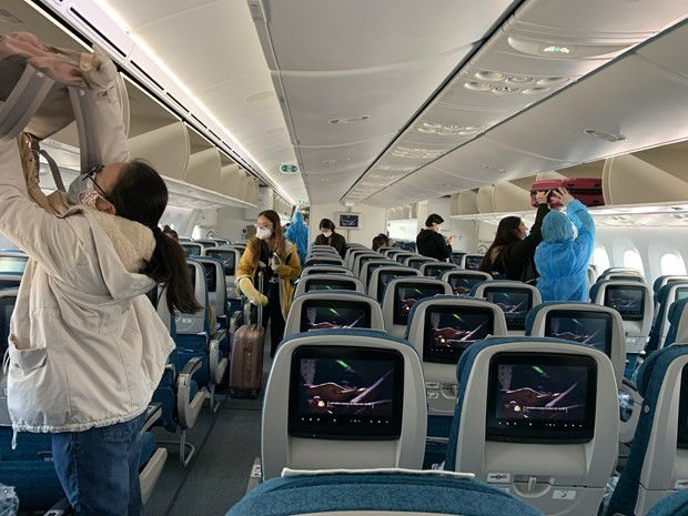 Autoridades de la aviación de Vietnam multarán a pasajeros sin mascarillas en los vuelos ảnh 1 Autoridades de la aviación de Vietnam multarán a pasajeros sin mascarillas en los vuelos ảnh 1