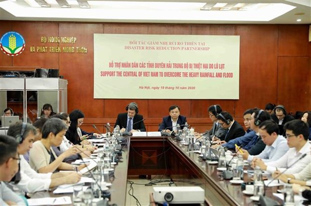 Vietnam destaca ayuda de organizaciones internacionales en prevención contra desastres naturales ảnh 1 Vietnam destaca ayuda de organizaciones internacionales en prevención contra desastres naturales ảnh 1