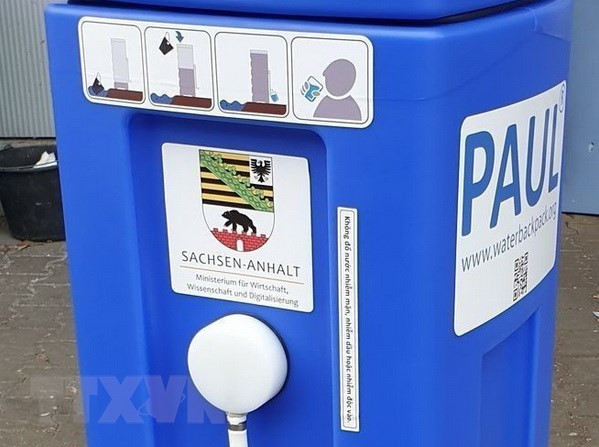 Alemania dona purificadores de agua a provincias vietnamitas ảnh 1 Alemania dona purificadores de agua a provincias vietnamitas ảnh 1