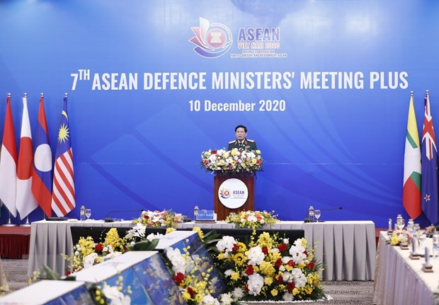 Efectúan reunión virtual de ministros de Defensa de ASEAN y socios ảnh 1 Efectúan reunión virtual de ministros de Defensa de ASEAN y socios ảnh 1