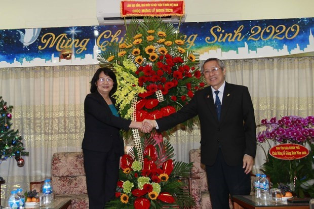 Felicitan a Iglesia Evangélica de Vietnam (Sur) con motivo de Navidad ảnh 1 Felicitan a Iglesia Evangélica de Vietnam (Sur) con motivo de Navidad ảnh 1