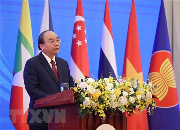 Inauguran en Hanoi XXXVII Cumbre de la ASEAN en forma virtual ảnh 2 Inauguran en Hanoi XXXVII Cumbre de la ASEAN en forma virtual ảnh 2