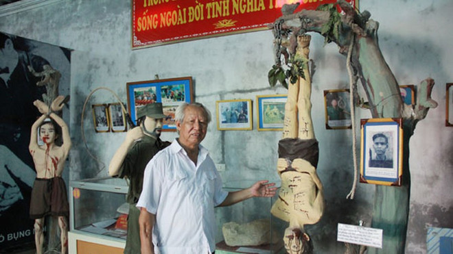 Veterano vietnamita y su museo de recuerdos de la guerra ảnh 1 Veterano vietnamita y su museo de recuerdos de la guerra ảnh 1