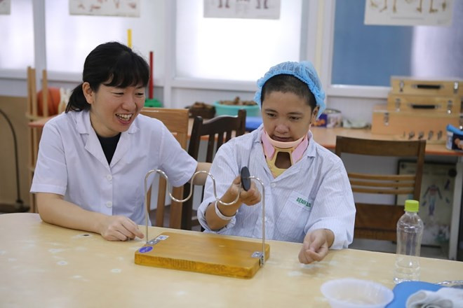 Médica japonesa trae alegría para pacientes vietnamitas ảnh 1 Médica japonesa trae alegría para pacientes vietnamitas ảnh 1