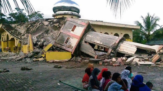 Ocurre sismo de 5,7 grados en escala de Ritcher en Indonesia ảnh 1 Ocurre sismo de 5,7 grados en escala de Ritcher en Indonesia ảnh 1