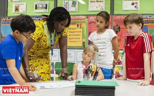 Escuela Internacional de ONU de Hanoi, símbolo de amistad en la educación ảnh 1 Escuela Internacional de ONU de Hanoi, símbolo de amistad en la educación ảnh 1