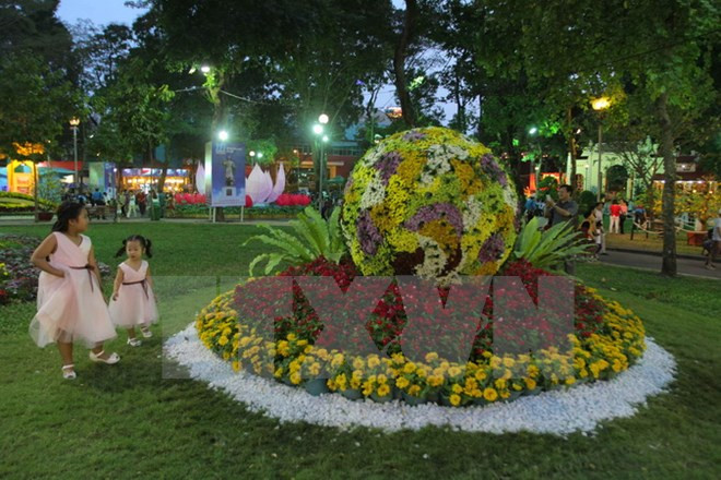 Clausurado festival de flores en Ciudad Ho Chi Minh ảnh 1 Clausurado festival de flores en Ciudad Ho Chi Minh ảnh 1