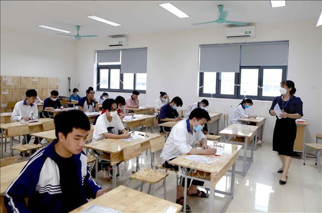 Finalizan en Vietnam examen de graduación de bachillerato del año escolar 2022 ảnh 1 Finalizan en Vietnam examen de graduación de bachillerato del año escolar 2022 ảnh 1