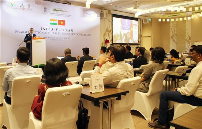 Empresas vietnamitas e indias promueven cooperación en la industria farmacéutica ảnh 1 Empresas vietnamitas e indias promueven cooperación en la industria farmacéutica ảnh 1