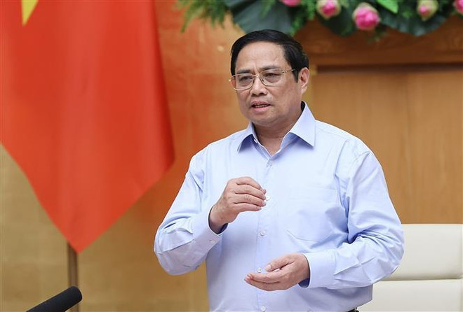 Premier vietnamita destaca importancia de estabilidad macroeconómica y control de inflación ảnh 1 Premier vietnamita destaca importancia de estabilidad macroeconómica y control de inflación ảnh 1