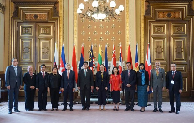 ASEAN y Reino Unido reafirman compromiso de fomentar cooperación ảnh 1 ASEAN y Reino Unido reafirman compromiso de fomentar cooperación ảnh 1