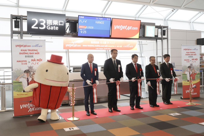 Ciudades japonesas de Fukuoka y Nagoya dan bienvenida a nuevos vuelos de Vietjet ảnh 1 Ciudades japonesas de Fukuoka y Nagoya dan bienvenida a nuevos vuelos de Vietjet ảnh 1