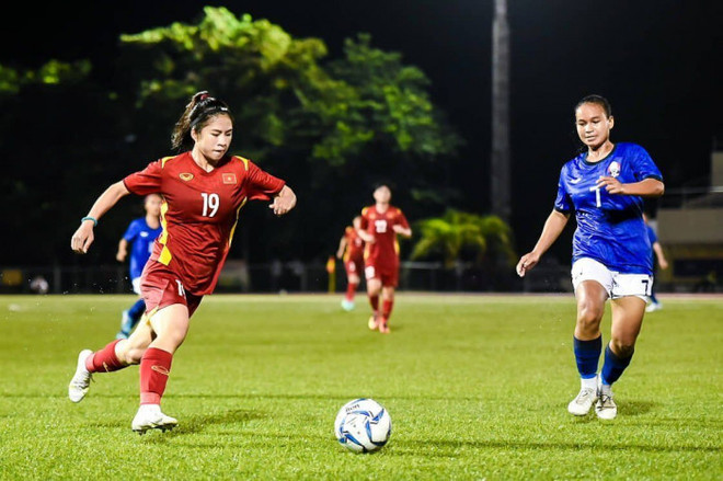Vietnam venció a Camboya en el Campeonato Femenino AFF ảnh 2