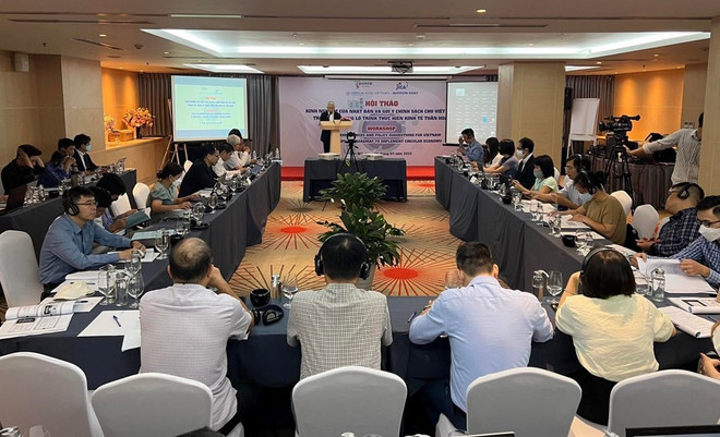 Japón comparte experiencias para ayudar a Vietnam a desarrollar hoja de ruta de economía circular ảnh 1 Japón comparte experiencias para ayudar a Vietnam a desarrollar hoja de ruta de economía circular ảnh 1