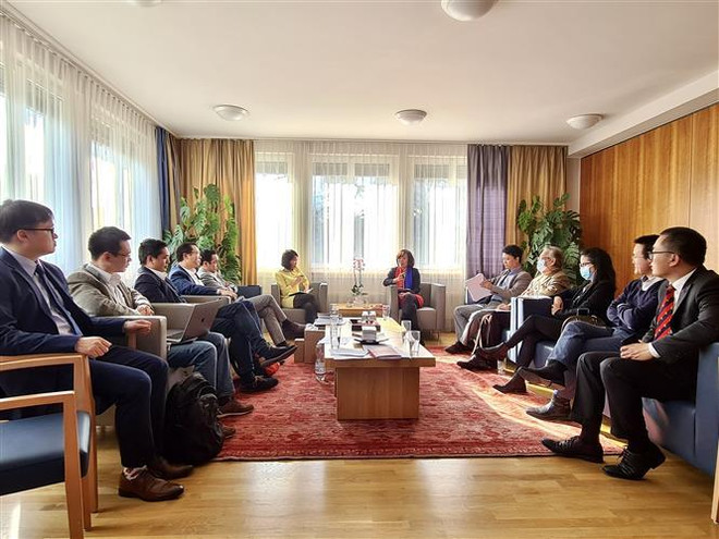 Establecen puerta de enlace empresarial Vietnam- Suiza ảnh 2