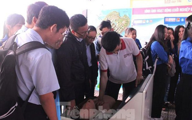 Universidad vietnamita promueve el emprendimiento en el campo tecnológico ảnh 1 Universidad vietnamita promueve el emprendimiento en el campo tecnológico ảnh 1