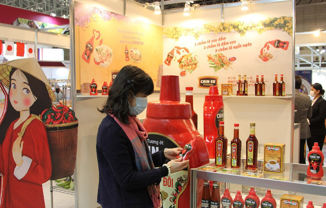 Vietnam presenta productos agrícolas y alimentos en exhibición en Japón ảnh 1 Vietnam presenta productos agrícolas y alimentos en exhibición en Japón ảnh 1