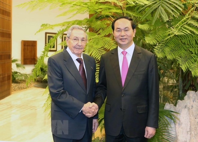 Cuba envía condolencias por fallecimiento del presidente vietnamita Tran Dai Quang ảnh 1 Cuba envía condolencias por fallecimiento del presidente vietnamita Tran Dai Quang ảnh 1