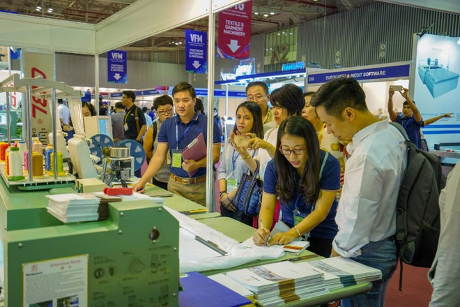 Inauguran en Vietnam exposición internacional de confecciones textiles ảnh 1 Inauguran en Vietnam exposición internacional de confecciones textiles ảnh 1