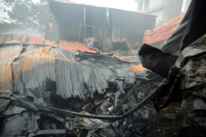 Mueren en Hanoi ocho personas como consecuencia de un incendio ảnh 1