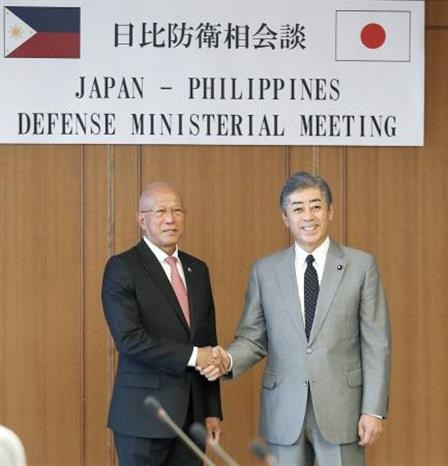 Fortalecen Filipinas y Japón la cooperación en defensa ảnh 1 Fortalecen Filipinas y Japón la cooperación en defensa ảnh 1