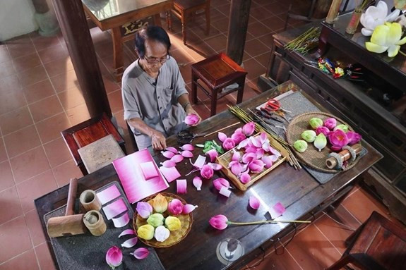 Presentarán artesanías tradicionales vietnamitas en Festival de Hue ảnh 1 Presentarán artesanías tradicionales vietnamitas en Festival de Hue ảnh 1