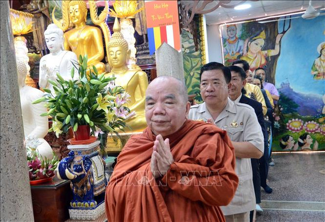 Celebran en Vietnam fiesta budista tradicional de Camboya, Myanmar, Laos y Tailandia ảnh 1 Celebran en Vietnam fiesta budista tradicional de Camboya, Myanmar, Laos y Tailandia ảnh 1