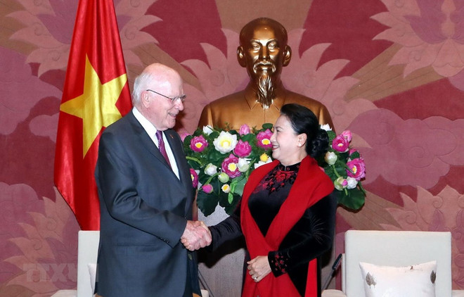 Pide presidenta de Asamblea Nacional de Vietnam impulsar nexos parlamentarios con EE.UU. ảnh 1 Pide presidenta de Asamblea Nacional de Vietnam impulsar nexos parlamentarios con EE.UU. ảnh 1