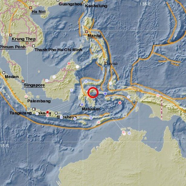 Levantan alerta de tsunami en Indonesia tras sismo de magnitud 6,8 ảnh 1 Levantan alerta de tsunami en Indonesia tras sismo de magnitud 6,8 ảnh 1
