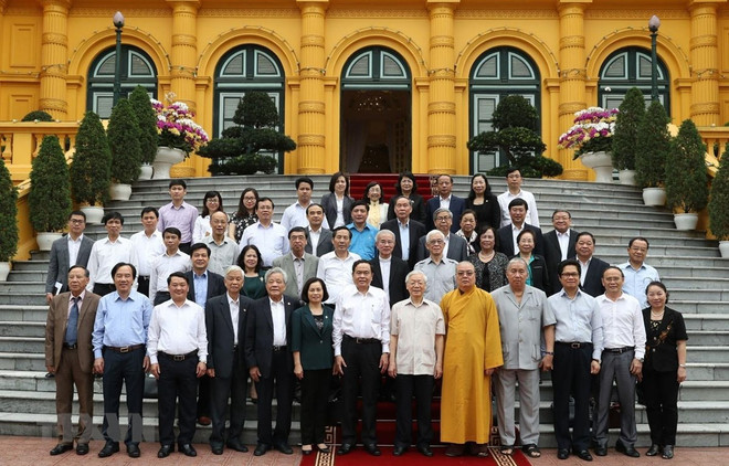 Destaca máximo dirigente de Vietnam papel del Frente de la Patria ảnh 1 Destaca máximo dirigente de Vietnam papel del Frente de la Patria ảnh 1