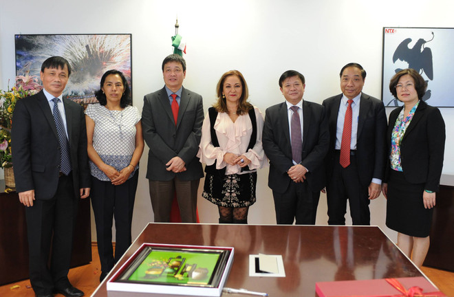 Fomentan cooperación agencia de noticias vietnamita VNA y la mexicana Notimex ảnh 3 Fomentan cooperación agencia de noticias vietnamita VNA y la mexicana Notimex ảnh 3