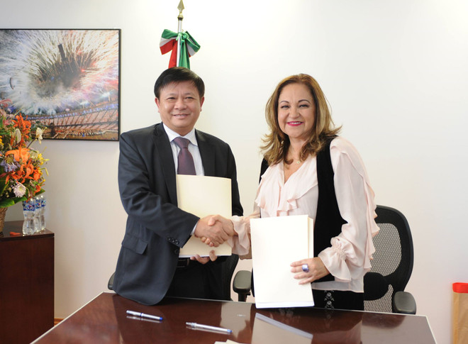 Fomentan cooperación agencia de noticias vietnamita VNA y la mexicana Notimex ảnh 1 Fomentan cooperación agencia de noticias vietnamita VNA y la mexicana Notimex ảnh 1