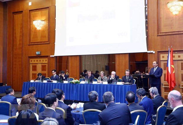 Efectúan en Praga Foro Empresarial República Checa-Vietnam ảnh 1 Efectúan en Praga Foro Empresarial República Checa-Vietnam ảnh 1