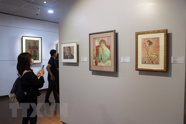 Exhiben en ciudad vietnamita de Da Nang pinturas devueltas desde Japón ảnh 1 Exhiben en ciudad vietnamita de Da Nang pinturas devueltas desde Japón ảnh 1