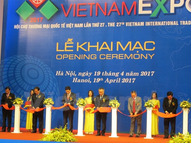 Vietnam Expo 2017 abre sus puertas en Hanoi ảnh 1 Vietnam Expo 2017 abre sus puertas en Hanoi ảnh 1
