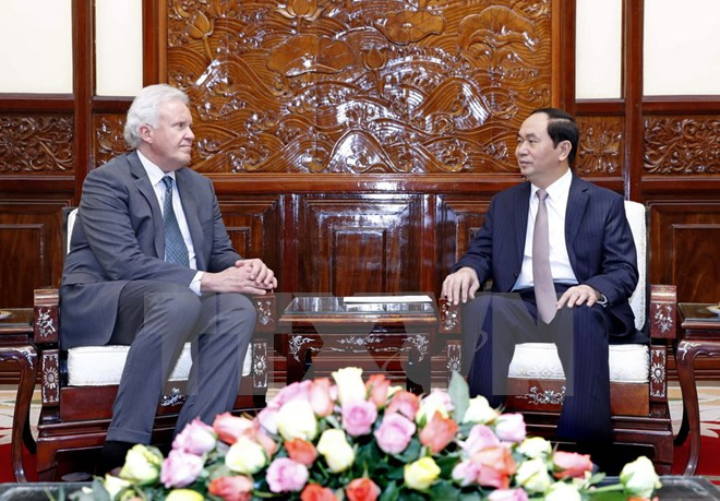 Presidente de Vietnam saluda plan de ampliación de inversión del grupo GE ảnh 1 Presidente de Vietnam saluda plan de ampliación de inversión del grupo GE ảnh 1