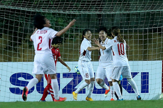Vietnam clasifica para ronda final de la Copa Asiática de Fútbol Femenina 2018 ảnh 1 Vietnam clasifica para ronda final de la Copa Asiática de Fútbol Femenina 2018 ảnh 1