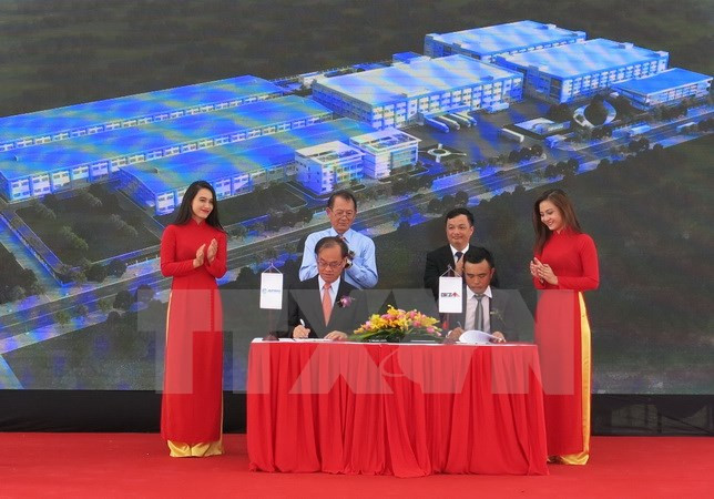 Inician en Vietnam construcción de fábrica de partes automotrices ảnh 1 Inician en Vietnam construcción de fábrica de partes automotrices ảnh 1
