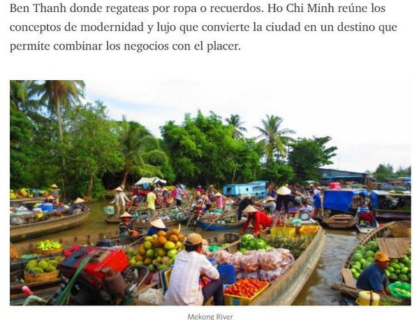 Prensa argentina destaca atracción de Vietnam para viajeros extranjeros ảnh 1 Prensa argentina destaca atracción de Vietnam para viajeros extranjeros ảnh 1