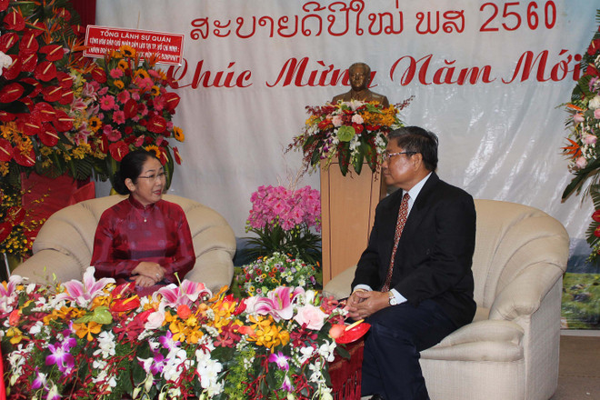 Ciudad Ho Chi Minh robustece relaciones integrales con provincias laosianas ảnh 1 Ciudad Ho Chi Minh robustece relaciones integrales con provincias laosianas ảnh 1