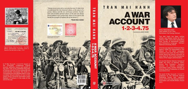 Publican en inglés novela histórica vietnamita “Un Acta de Guerra 1-2-3-4.75” ảnh 1 Publican en inglés novela histórica vietnamita “Un Acta de Guerra 1-2-3-4.75” ảnh 1
