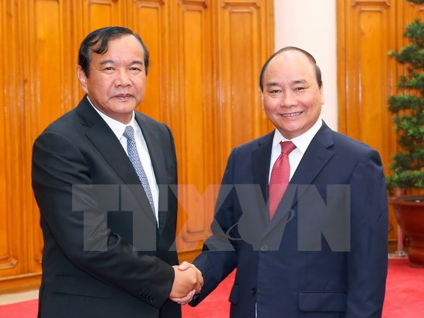 Premier vietnamita aboga por promover mecanismos de cooperación con Camboya ảnh 1 Premier vietnamita aboga por promover mecanismos de cooperación con Camboya ảnh 1