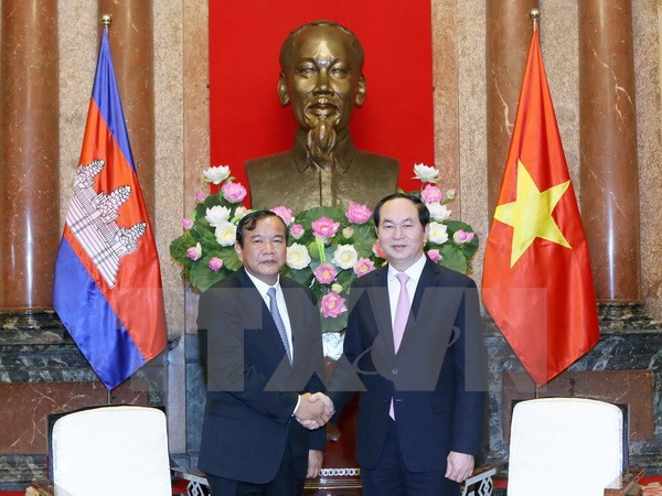 Vietnam y Camboya se comprometen a consolidar la solidaridad en ASEAN ảnh 1 Vietnam y Camboya se comprometen a consolidar la solidaridad en ASEAN ảnh 1