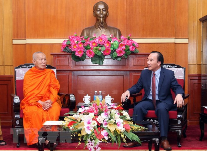 Laos y Vietnam buscan promover conexión budista ảnh 1 Laos y Vietnam buscan promover conexión budista ảnh 1