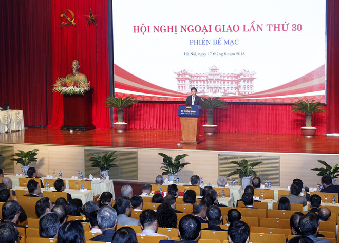 Concluye la trigésima Conferencia de Diplomacia de Vietnam ảnh 1 Concluye la trigésima Conferencia de Diplomacia de Vietnam ảnh 1