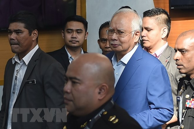 Exprimer ministro de Malasia Najib Razak irá a juicio en febrero de 2019 ảnh 1