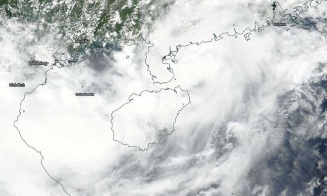  Provincia vietnamita de Quang Ninh se prepara ante la amenaza del tifón Bebinca ảnh 1