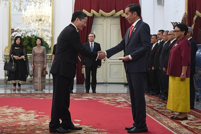 Presidente indonesio desea fortalecer cooperación multifacética con Vietnam ảnh 1 Presidente indonesio desea fortalecer cooperación multifacética con Vietnam ảnh 1