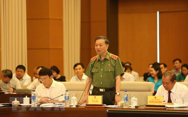 Ministro de Seguridad Pública de Vietnam explica cuestiones sobre lucha anticriminal ảnh 1